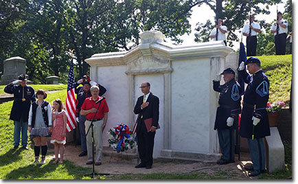 Samuel Merrill Mausoleum Restoration Rededication